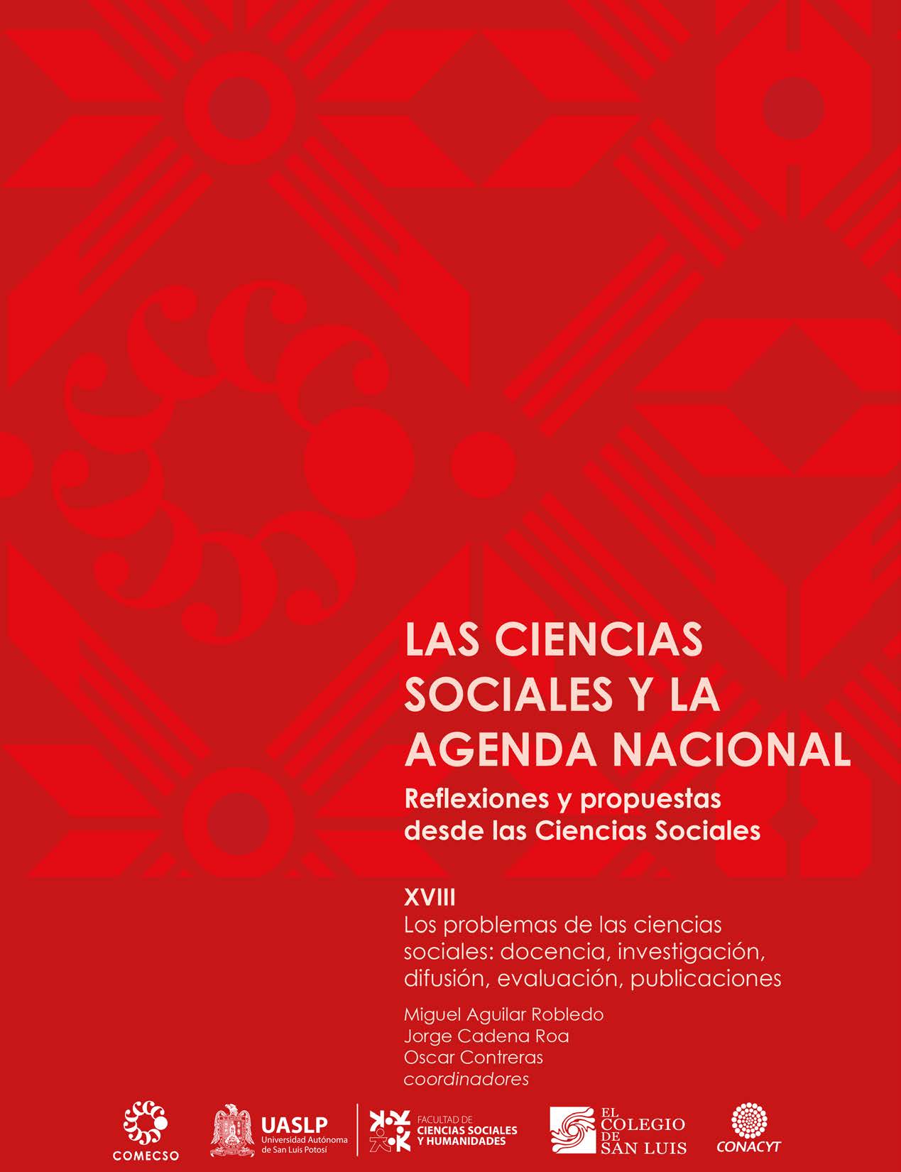 Vol. XVIII. Los problemas de las ciencias sociales: