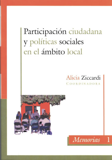 Participación ciudadana y políticas sociales en el ámbito local.