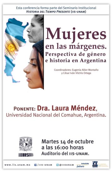 Conferencia: Mujeres en las márgenes. Perspectiva de género e historia en Argentina