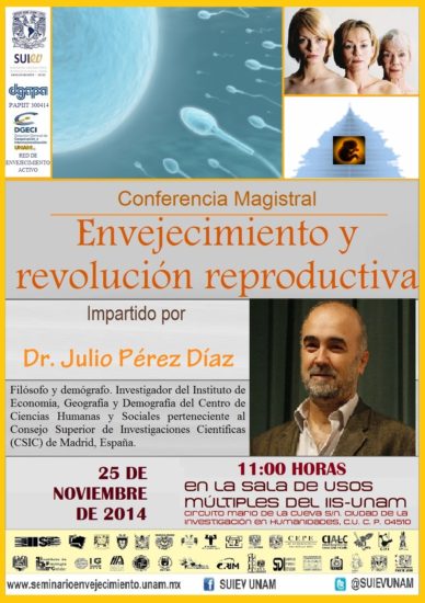 Conferencia Magistral: Envejecimiento y Revolución Reproductiva