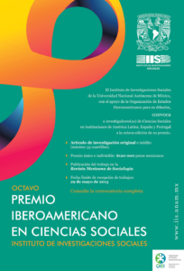 Premio Iberoamericano en ciencias sociales IIS