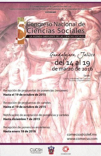 Convocatoria 5 Congreso Nacional de Ciencias Sociales