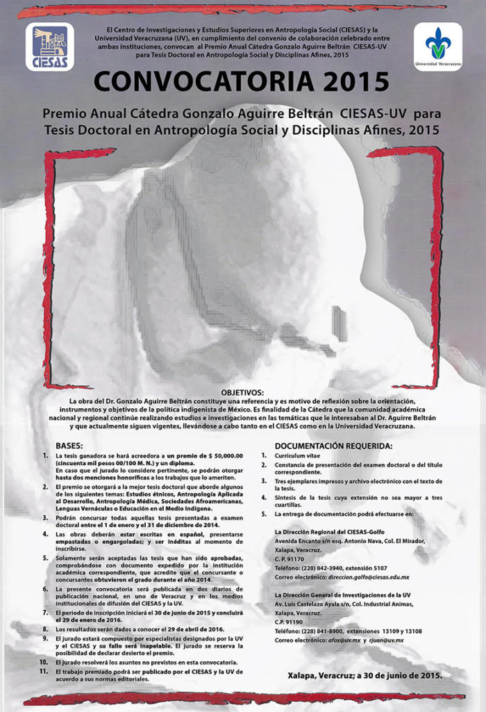 Convocatoria tesis doctoral