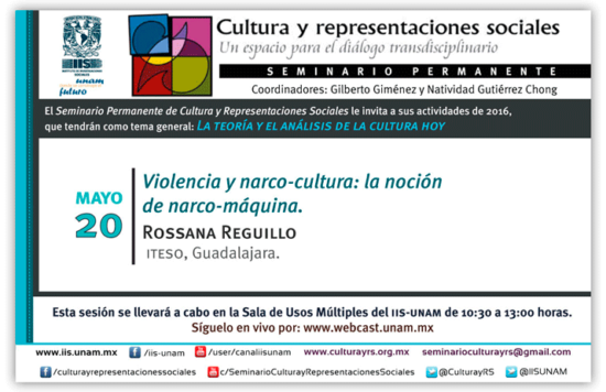 Cuarta sesión del Seminario Permanente de Cultura y Representaciones Sociales | Instituto de Investigaciones Sociales, UNAM