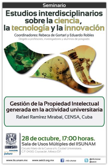 Gestión de la Propiedad Intelectual generada en la actividad universitaria