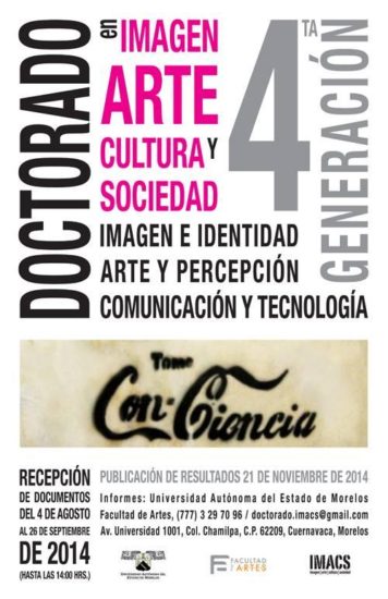 Convocatoria a Doctorado en Imagen, Arte, Cultura y Sociedad 2015 – Universidad Autónoma del Estado de Morelos