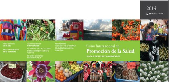 Curso internacional de Promoción de la Salud (CIPS) junto a Escuelas y Comunidades – Programa de Ciencias Sociales y Salud FLACSO