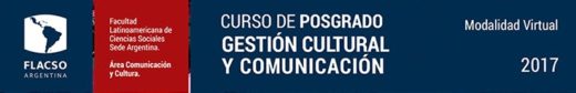 Curso de Posgrado Gestión Cultural y Comunicación