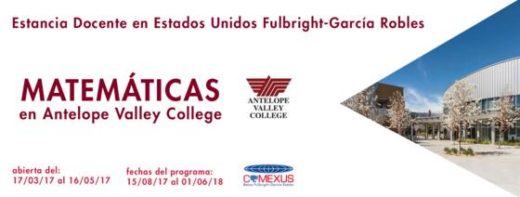 Estancia Docente en Estados Unidos Antelope Valley College, Lancaster, California