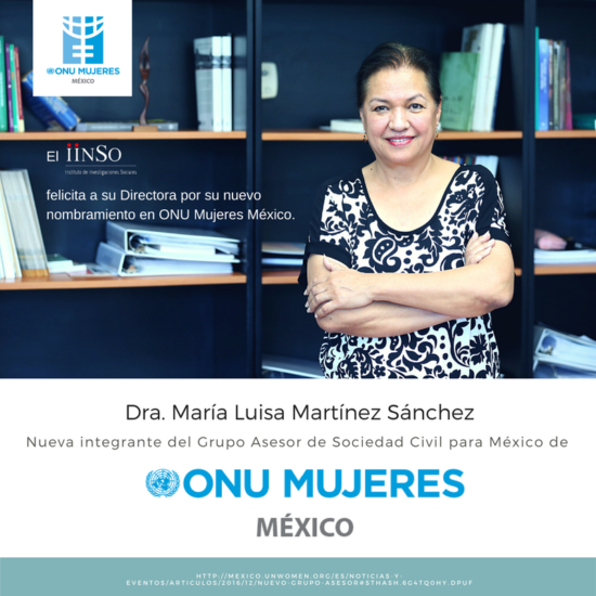 ONU Mujeres Dra. María Luisa Martínez