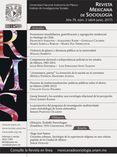 Revista Mexicana de Sociología