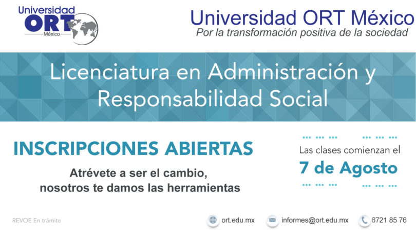 Licenciatura en Administración y Responsabilidad Social