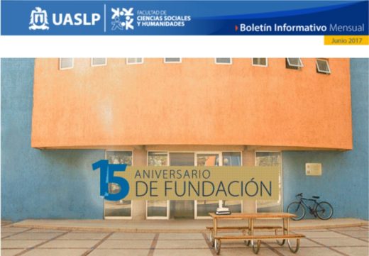 Boletín informativo, junio 2017- UASLP