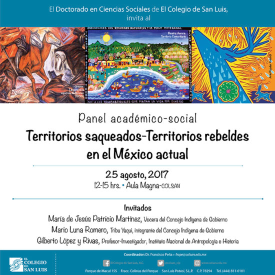 Territorios saqueados, territorios rebeldes