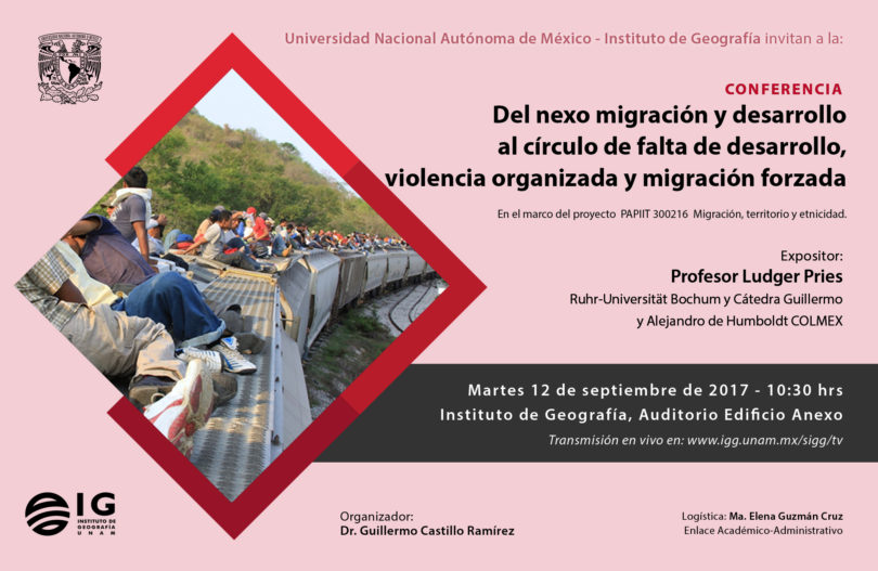 Conferencia sobre migración-Ludger Pries