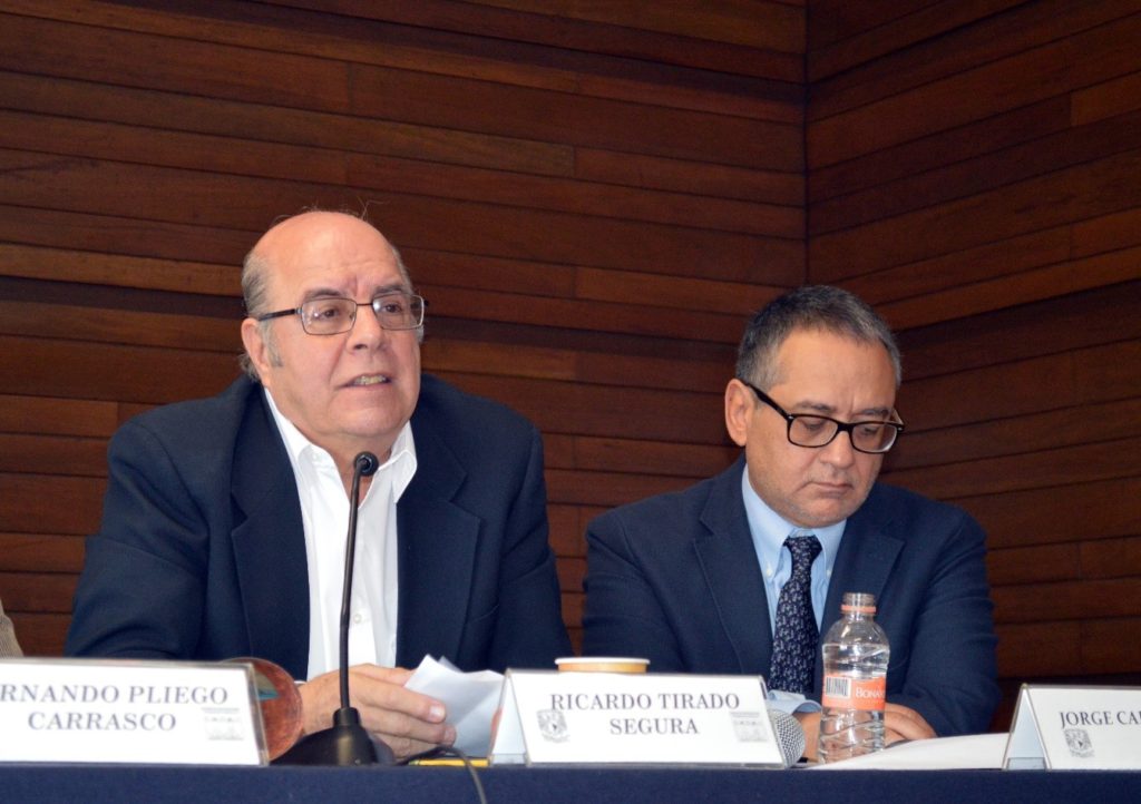 Foto: (De izquierda a derecha) Dr. Ricardo Tirado Segura y Dr. Jorge Cadena Roa