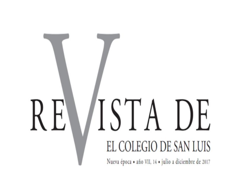 Revista de El Colegio de San Luis No. 14