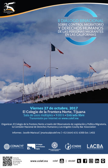 Diálogo binacional sobre control migratorio