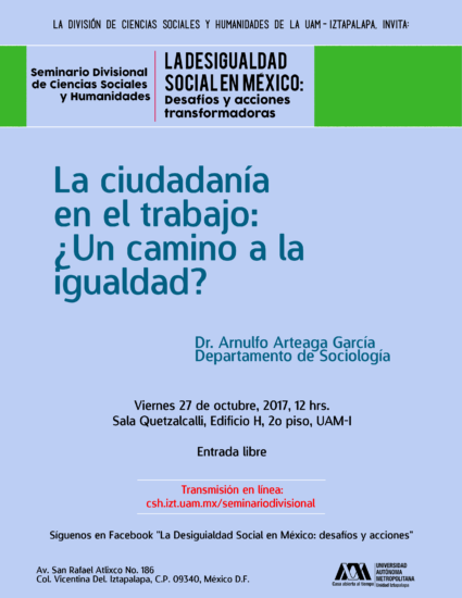 Conferencia: La ciudadanía en el trabajo