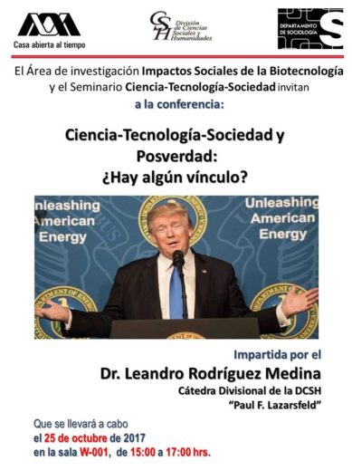 Ciencia-Tecnología-Sociedad y Posverdad
