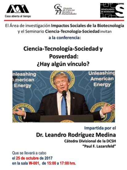 Ciencia-Tecnología-Sociedad y Posverdad