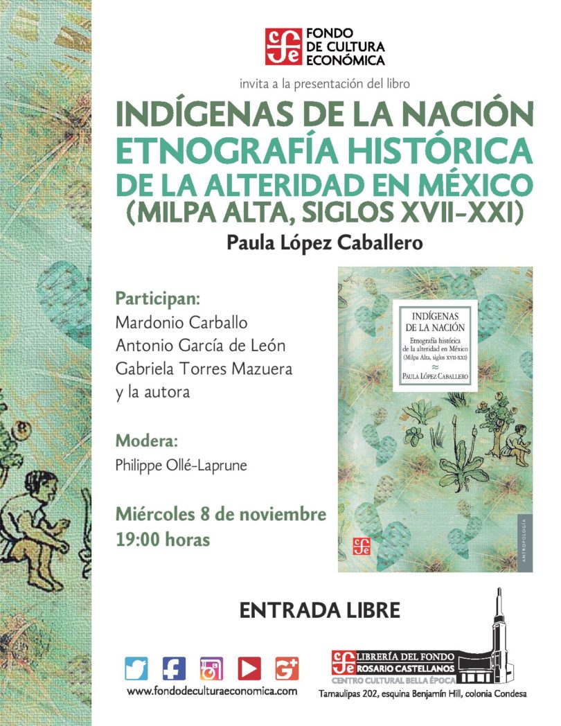 Presentación del libro Indígenas de la Nación