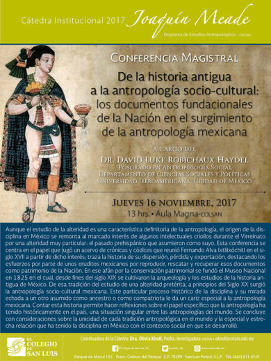 De la historia antigua a la Antropología