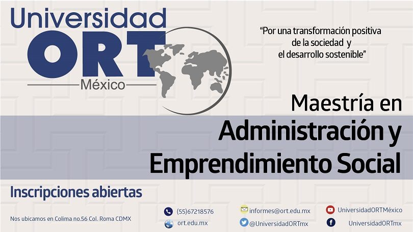 Maestría en Administración y Emprendimiento Social