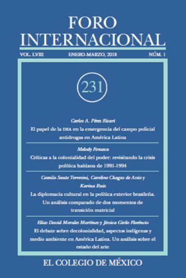 Foro Internacional Vol. LVIII, No. 1
