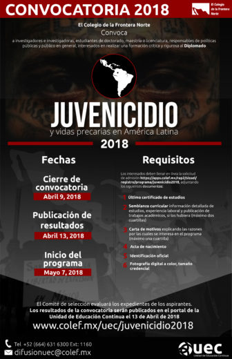 Diplomado Juvenicidio y vidas precarias