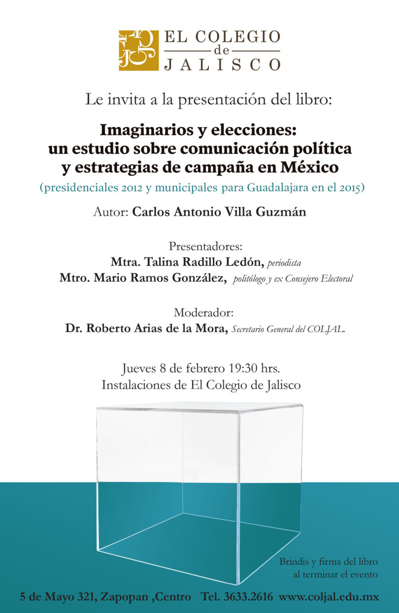 Presentación del libro: imaginarios y elecciones