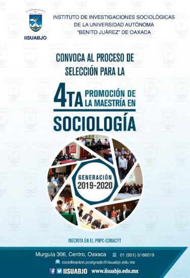 Maestría en Sociología | UABJO