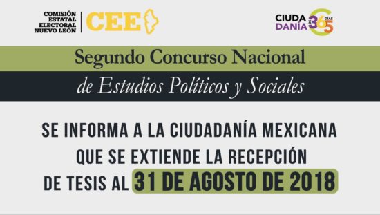 Concurso de estudios políticos y sociales