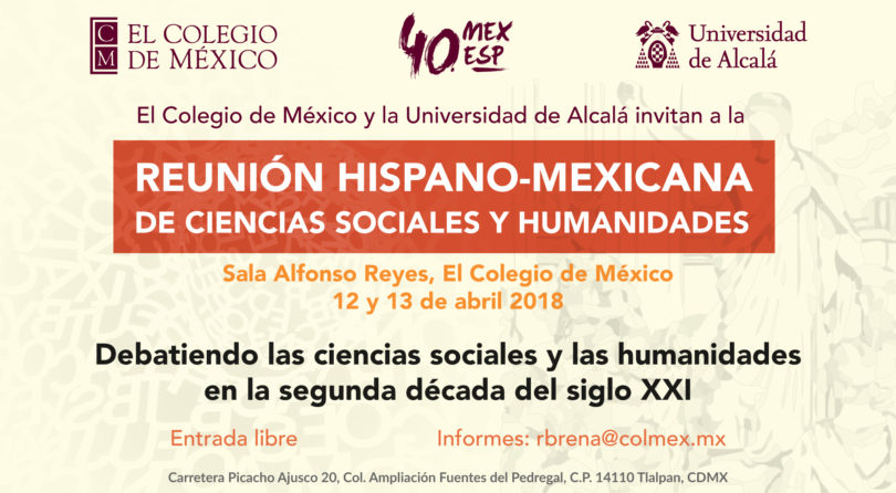 Reunión hispano-mexicana de Ciencias Sociales y Humanidades