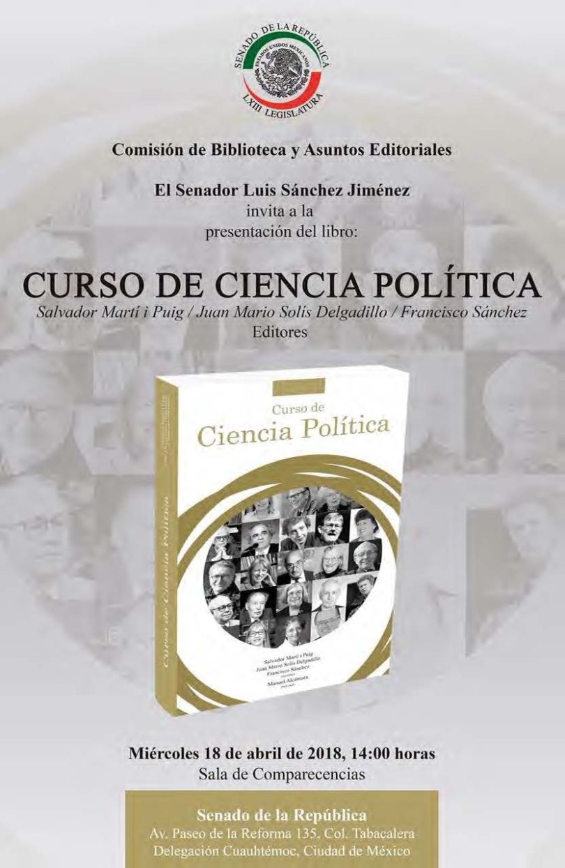Libro: Curso de Ciencia Política
