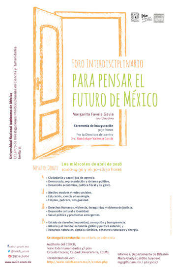 Foro para pensar el futuro de México
