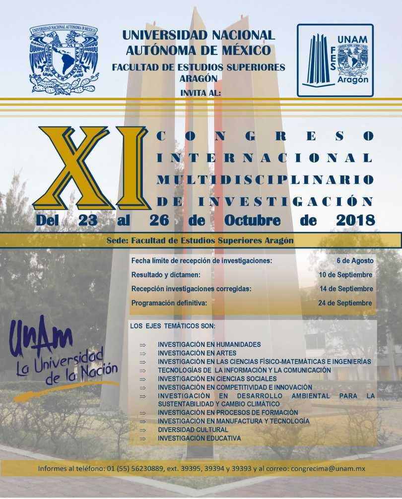 XI Congreso Internacional Multidisciplinario de Investigación