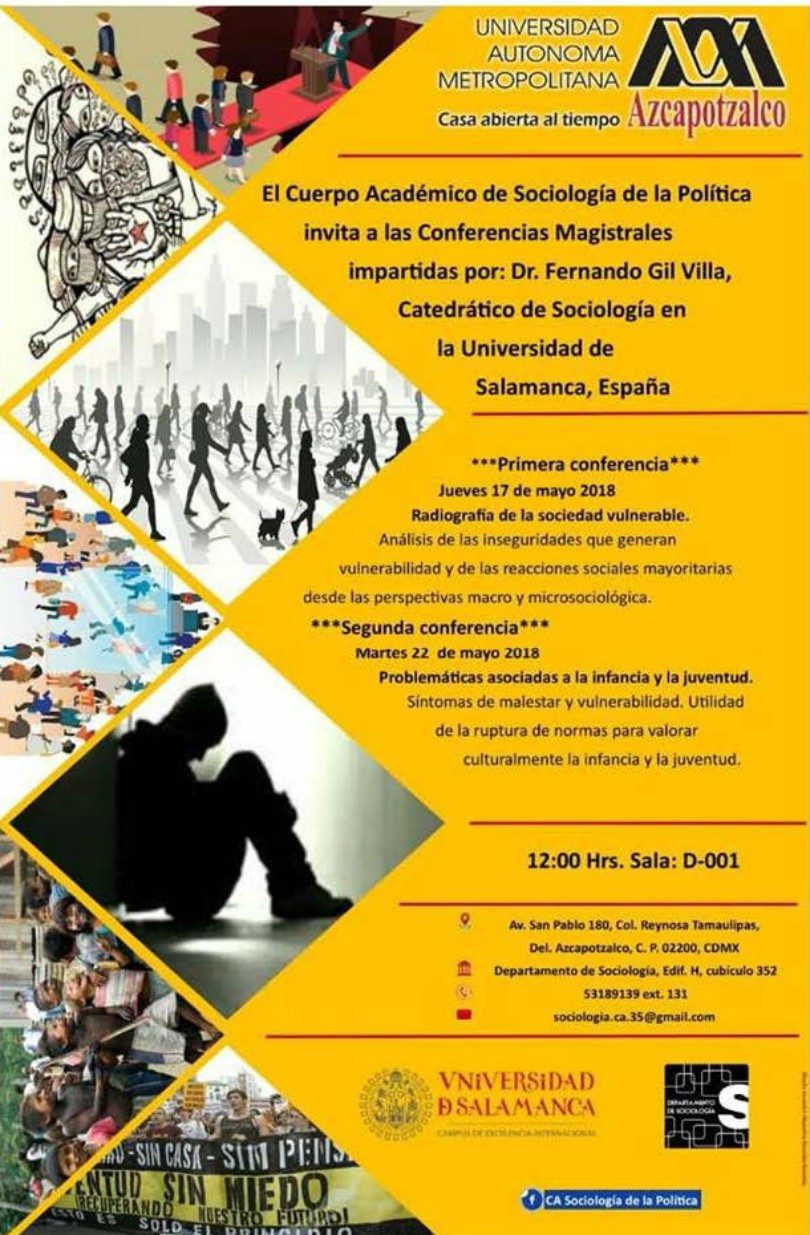 Conferencias magistrales sociología política