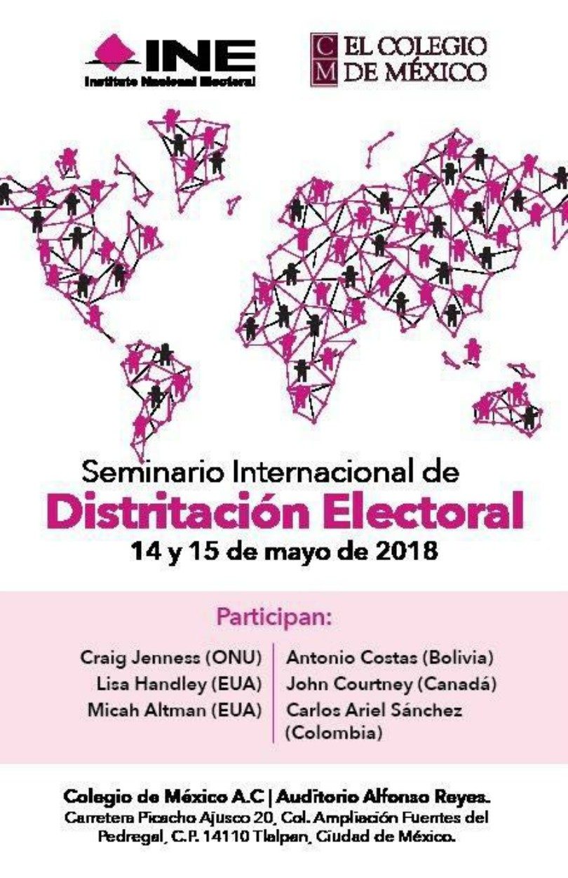 Seminario internacional de Distritación Electoral