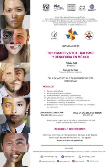 Diplomado: Racismo y Xenofobia en México