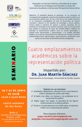 Seminario sobre representación política