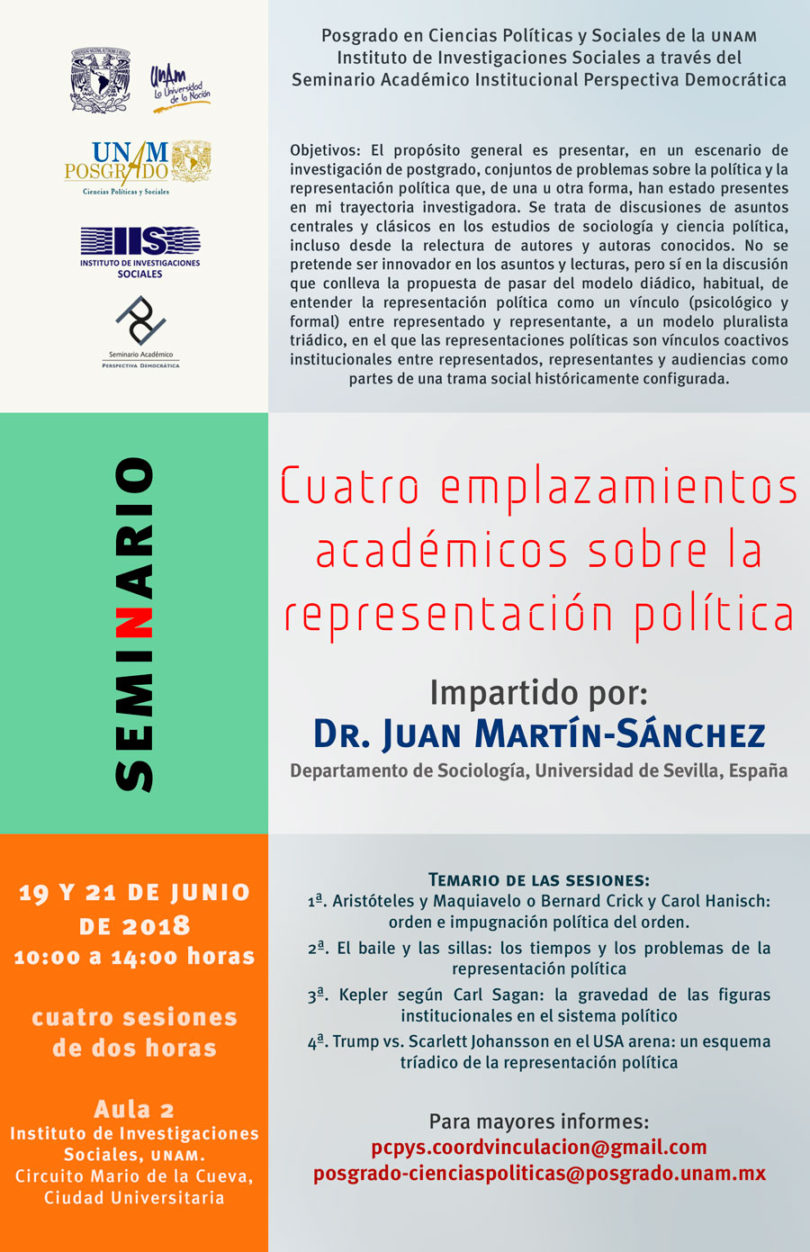 Seminario sobre la representación política