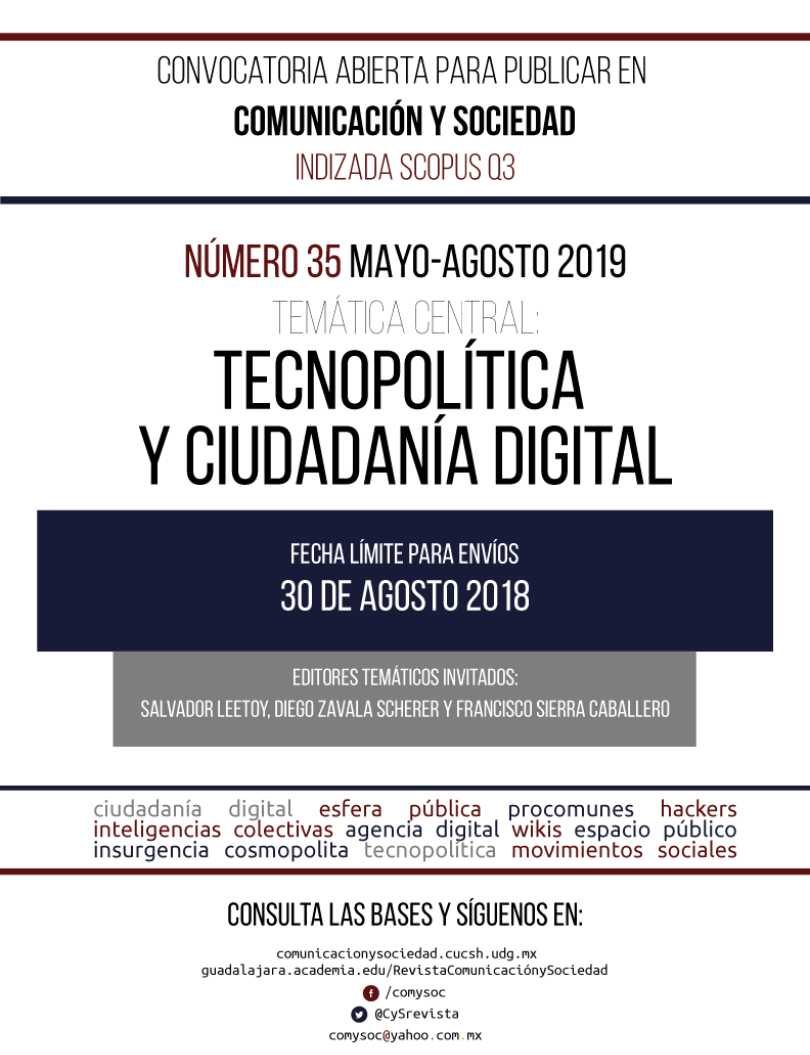 Tecnopolítica y ciudadanía digital