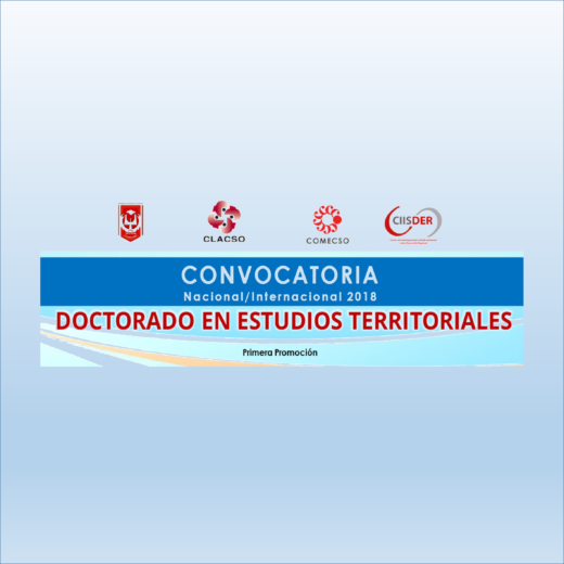 Doctorado en Estudios Territoriales