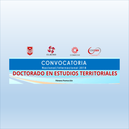 Doctorado en Estudios Territoriales