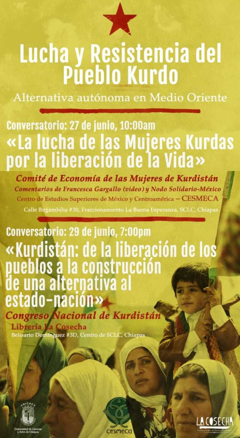 Conversatorios: Lucha y resistencia del pueblo Kurdo