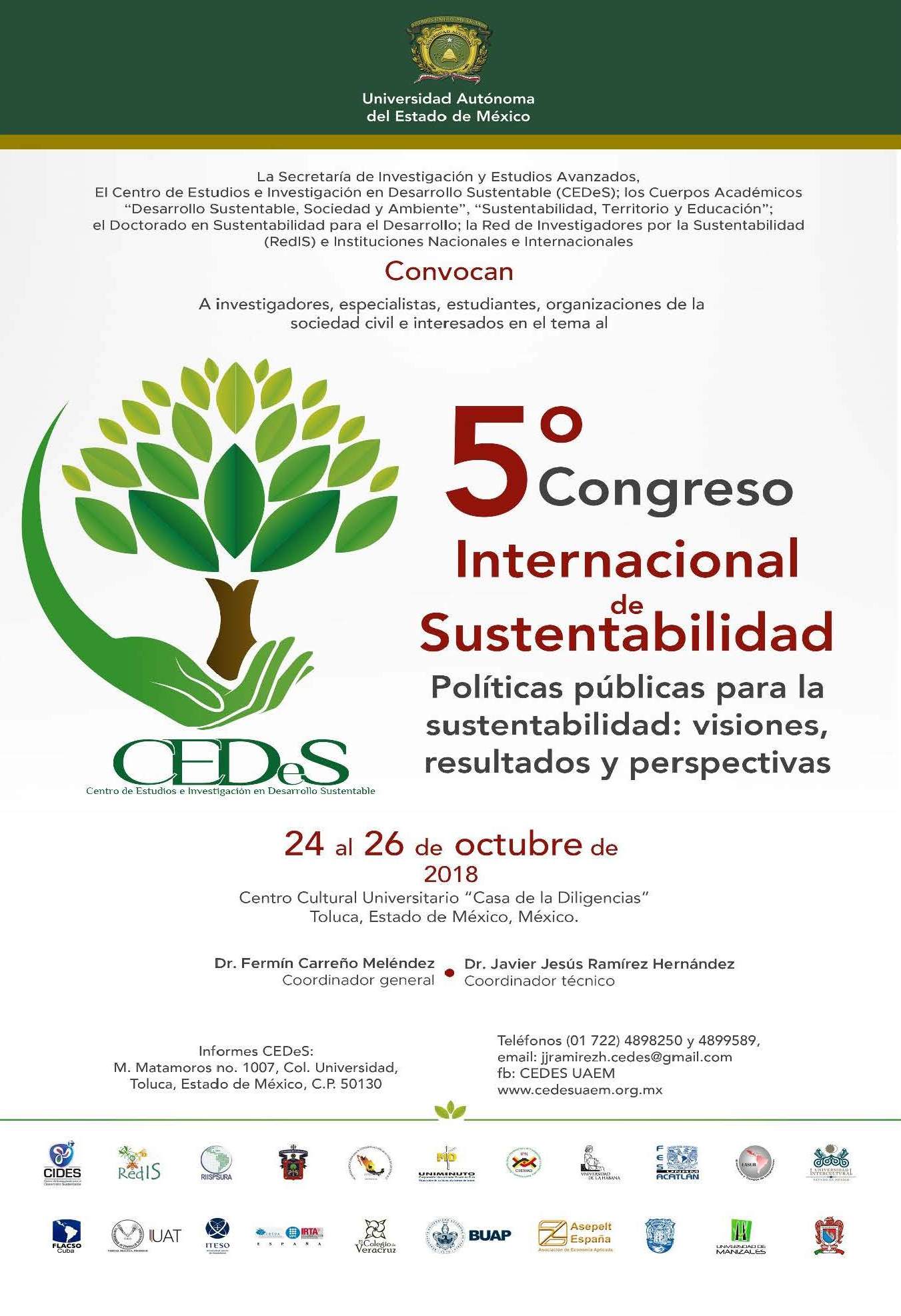 5° Congreso Internacional de Sustentabilidad - COMECSO