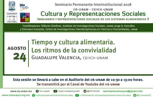 Tiempo y cultura alimentaria. Guadalupe Valencia