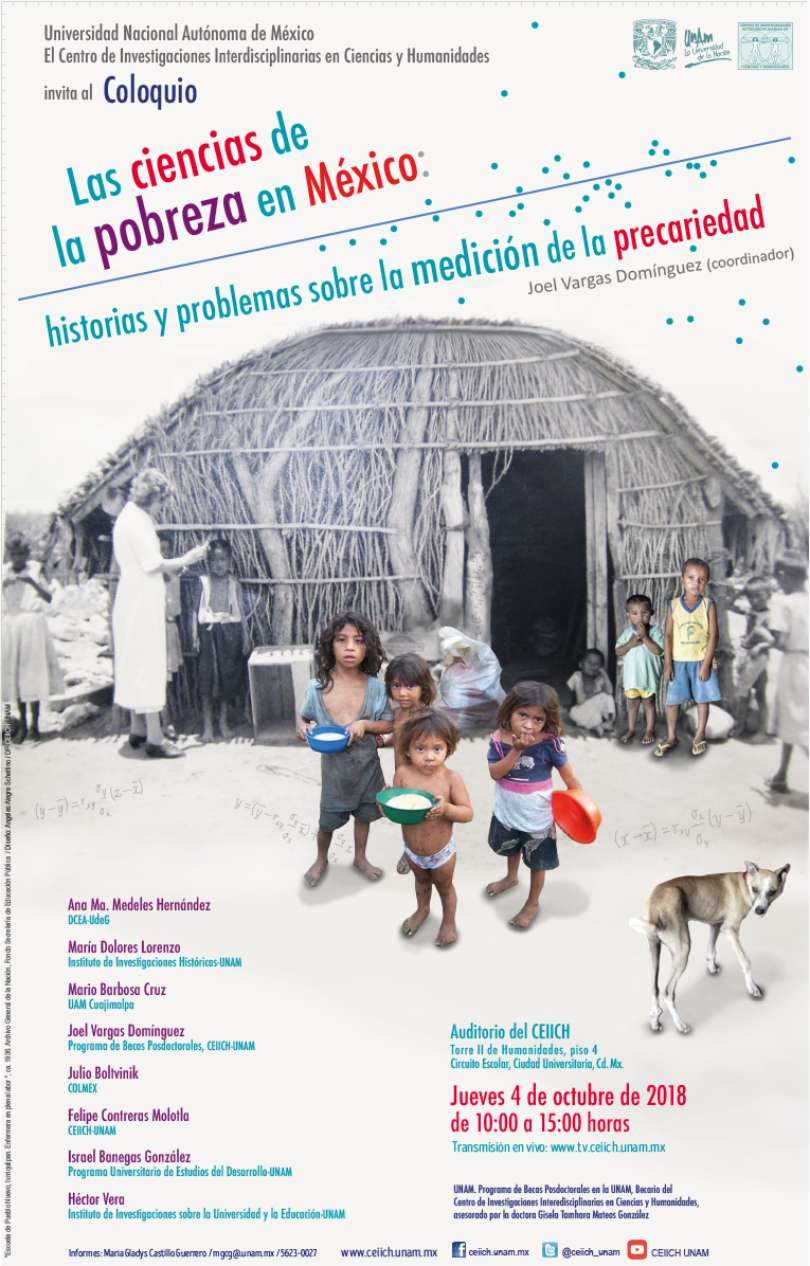 Coloquio. Las Ciencias de la pobreza en México