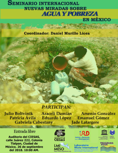 Nuevas miradas sobre agua y pobreza en México